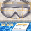 Braylin Swim Goggles, 2-Pack Swimming Goggles for Adult Men Women,