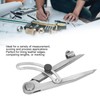 Compass Scriber Locking Wing Divider Woodworking Metal Scribe Tool Drawing