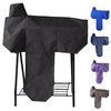Waterproof Western Saddle Cover, Studry Protective Coverwith 6 Elastic Straps