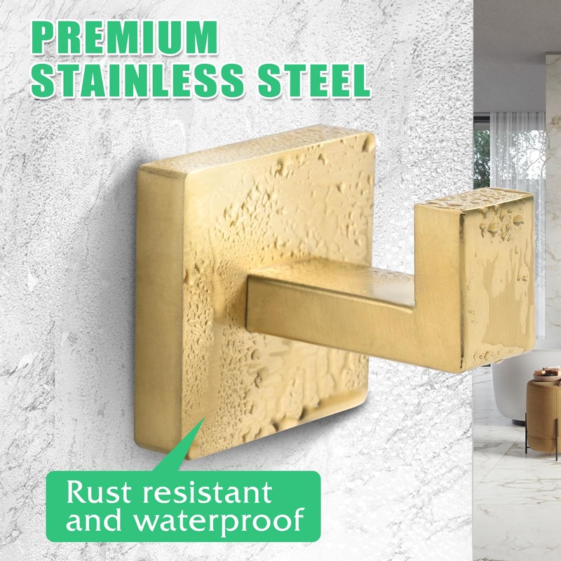 Fenas Towel Hooks Robe Hook Coat Hook Stainless Steel Heavy