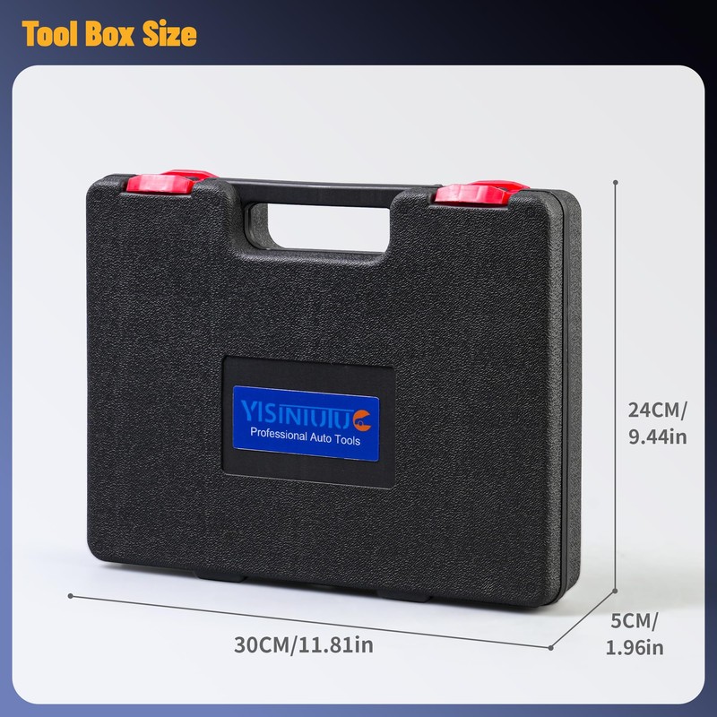 YISINIUTUO 49PCS Thread Chaser Set, Thread Repair Thread Chaser Kit