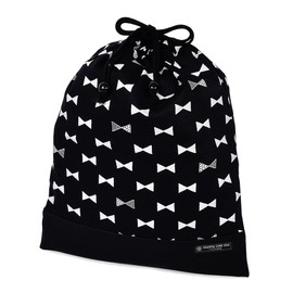 COLORFUL CANDY STYLE N3382000 Drawstring Bag, Girls, Gym Clothes Bag, Elementary School, Bag for Change of Clothes, Large, Ribbon Silhouette