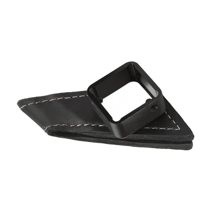 Billiard Chalk Holder Magnetic Pocket Pool Chalk Holder with Leather