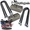Crown Toyota Tacoma Pickup Truck 2" Drop Kit Leveling Lowering Blocks Alum Ubolts