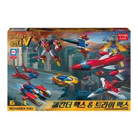 15822 Mechander V Mechander Max Trimax Plastic Model Kit Academy Science / 15822 메칸더V 메칸더맥스 트라이맥스 프라모델 아카데미과학