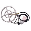 METER STAR LP Propane Gas Fire Pit Stainless Steel Burner