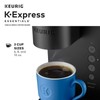 Keurig K-Express Essentials Single Serve K-Cup Pod Coffee Maker, Black/Navy/Red