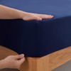 WEAVERS: Extra Deep Fitted Sheet - Super Soft Luxurious Microfiber,