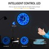 JoFomp LED Light Up Wall Clocks Glow in Dark, 12