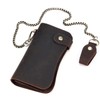 JOYIR Vintage Genuine Leather Biker Wallets for Men with Chain,RFID