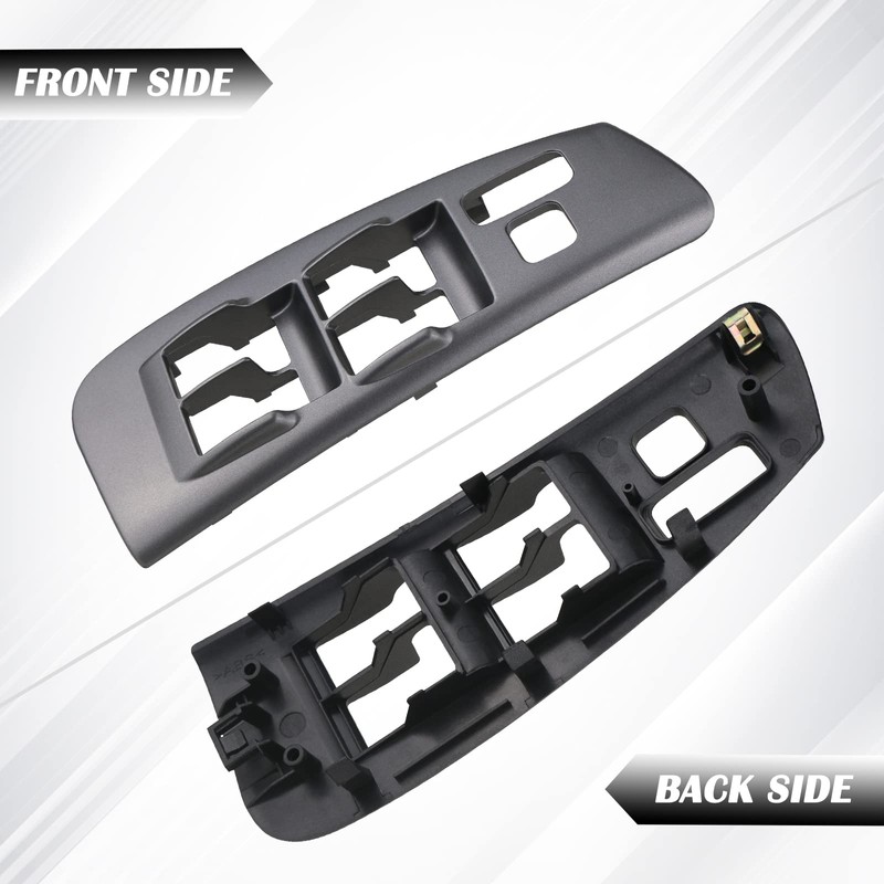 TQPONLY Door Window Switch Bezel Front Driver Side Compatible with