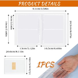 80 Slots Nail Art Sticker Storage Book Sticker Swatch Album Organizer Design for Nail Desk Tidy Art Decals Holder Organizer Display Book Collecting Card Case Manicure Tools