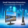 Jexiop 17inch TV,Small Flat Screen TV with ATSC Digital Tuner-HDMI