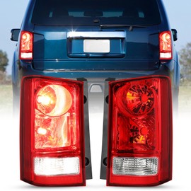 TUSDAR OEM Tail Light Assembly Pair for 2009-2015 Honda Pilot Rear Tail Light Lamp Replacement 33500SZAA02 HO2800174 HO2801174 (Driver and Passenger Side)