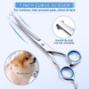 Gimars 6 in 1 Dog Grooming Scissors Kit, Professional 4CR