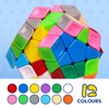 TOYESS Magic Cube Megaminx Speedcube, 3 x 5 Megamix Dodecahedron