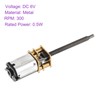 DMiotech 6V 300RPM Rated Torque 4 Output Shaft Length 55mm