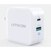 LETSCOM USB C Charger, GaN Tech 65W for Galaxy S20/S10,