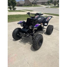 banshee 1996 yamaha banshee full graphics kit decals stickers THICK AND HIGH GLOSS