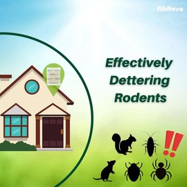 10 Pack Rodent Repellent Pouches Mice Repellent Pouches for House Natural Pouches Peppermint Oil Repel Rats Rodent repelling Mouse Deterrent