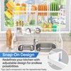 Over The Sink Dish Drying Rack - Adjustable Dish Rack
