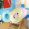 ShinyRelief 3 Pack 33'' Inflatable Pool Floats with Handle Macaron