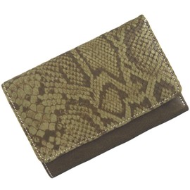 Sunsa Women's Large Wallet Leather Wallet with RFID Protection Wallet with Many Credit Card Compartments Purse Purses for Women 81632, Khaki-green, Casual