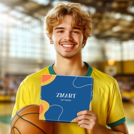 Zmart Basketball Gifts for Men Women - Basketball Socks for Youth Boys Girls, Gifts for Sport Lovers