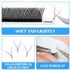 GEMERRY YY-Shaped Volume Eyelashes, Pre-Fanned 2D, 4D Eyelashes, Y Lashes,