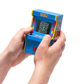 Arcade Classics Ms. Pac-Man - Retro Mini Arcade Game, Full Color Screen, Classic Handheld Electronic Game Console, 90s Toy, Great Gift for Kids 8+