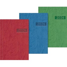 BRUNNEN Taschenkalender Mod. 712 2026 | A7, Karton, sortiert