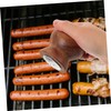 Kisangel Stainless Steel and Wood Pepper Bottle Salt and Sugar