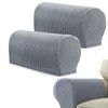 HUSOUE 2 PCS Armchair Covers for Arms, Sofa Arm Covers