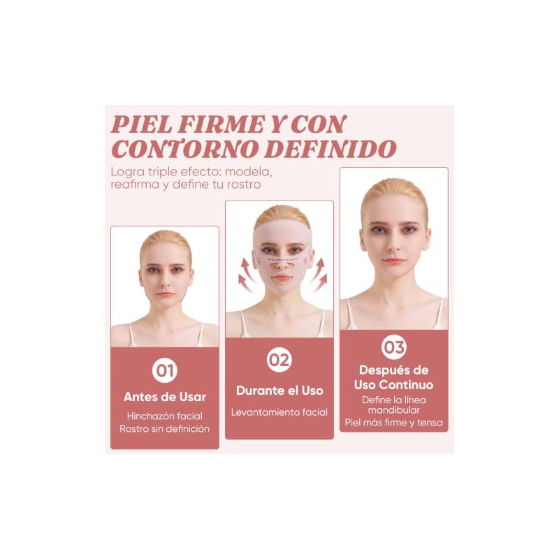 Faja Papada Facial Lifting 2 en 1 (Faja de Rostro
