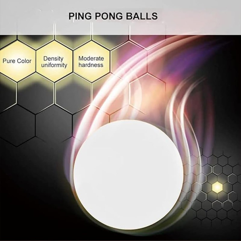 60 Pack Ping Pong Balls Set 3 Star Table Tennis