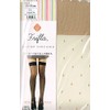 [Made in Japan] Dot pattern Garter Stockings 2425 (Beige)
