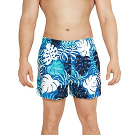Speedo - Bañador Corto para Hombre, diseño de Rayas Redondo