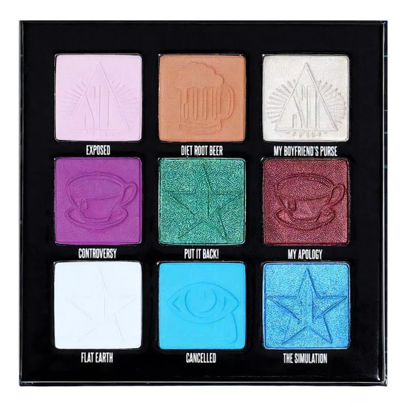 Jeffree Star Paleta De Ojos By Shane Dawson Mini Controversy