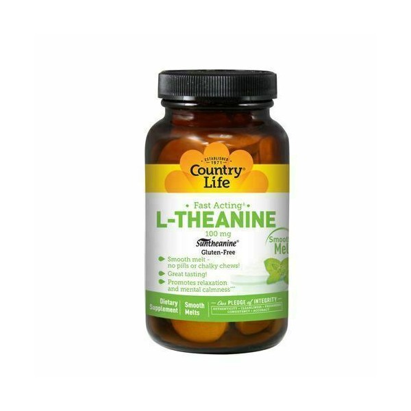 L-Theanine 60 Loz 100 Mg by Country Life