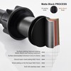 KENES Bathroom Vessel Sink Pop Up Drain Without Overflow Assembly,