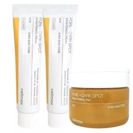 Celimax 셀리맥스 트라넥삼산 브라이트닝 기미크림 35ml 2개+모공잡티패드 1박스 Cellimax Tranexamic Acid Brightening Spot Cream 35ml 2pcs + Pore Spot Pad 1 Box [Cellimax Brightening Freckle Cream 35ml 2 pieces + Pack Pad 1 box]