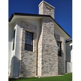 Veneer Stone Rubber Mold for Concrete or Plaster, EZ Stack Flats, 22.75x20.5, Version 2, Recycled Material