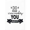 JUNIWORDS Do more of what makes you happy 20x30cm Poster