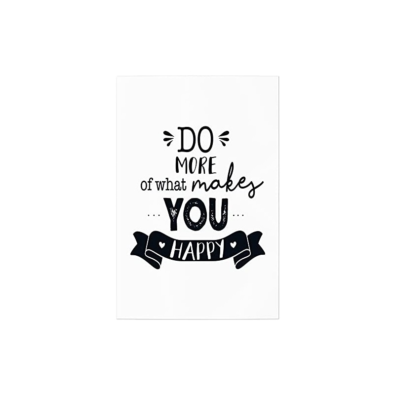 JUNIWORDS Do more of what makes you happy 20x30cm Poster