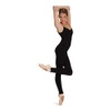 Capezio Unitard Mujer, Negro, M