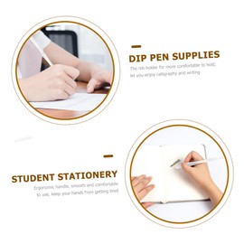 Ciieeo Oblique Pen Holder for Calligraphy Ergonomic and Handle for Superior Control Writing and Drawing for Students and Home Use Design with Accurate Angle for Reduced Scraping