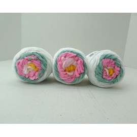 Premier Minikins Chenille Yarn          Lot of 3          Peony