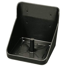 Salzlecksteinhalter. Kunststoff. schwarz