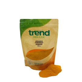 Trend Organic Turmeric Powder, Versatile Kitchen Essential, Ideal Spice for Baking and Cooking with Earthy Flavour, Certified Organic, Vegan, Non-GMO, No Additives No Preservatives, Raw, 500g