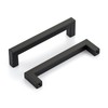 HOME EDIT Matte Black 10 Pack Square Bar Drawer Handles